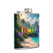 Beautiful jamaica フラスク (右)