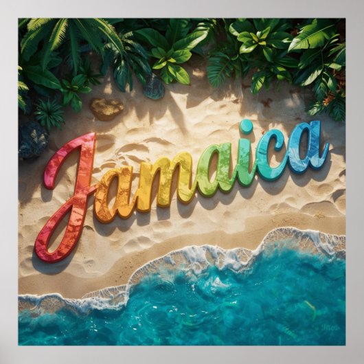 beautiful jamaica  ポスター (正面)