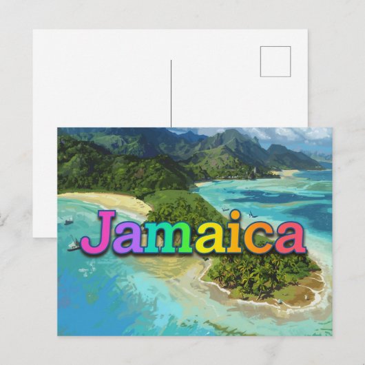 Beautiful jamaica ポストカード (正面/裏面)