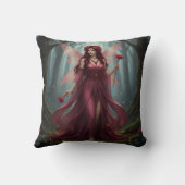 Beautiful January Garnet Fairy クッション (裏面)