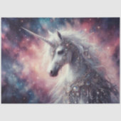Beautiful Jeweled Unicorn DIY Crafting Decoupage  薄葉紙 (正面)