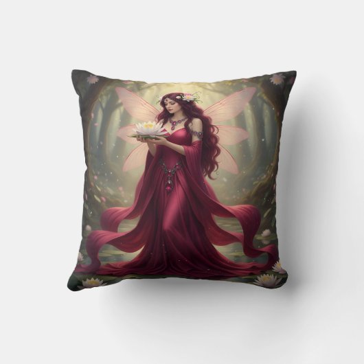 Beautiful July Ruby Fairy クッション (裏面)