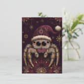 Beautiful Jumping Spider Christmas Cards シーズンカード (スタンド正面)