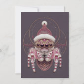 Beautiful Jumping Spider Christmas Cards シーズンカード (正面)