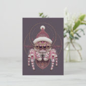 Beautiful Jumping Spider Christmas Cards シーズンカード (スタンド正面)