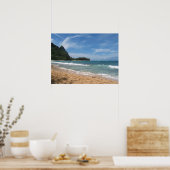 Beautiful Kauai beaches ポスター (キッチン)