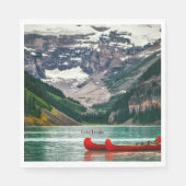 Beautiful Lake Louise, Canada スタンダードランチョンナプキン (正面)