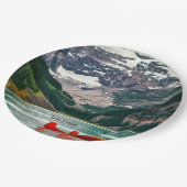 Beautiful Lake Louise, Canada ペーパープレート (アングル)