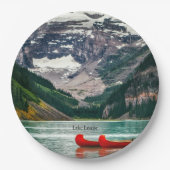 Beautiful Lake Louise, Canada ペーパープレート (正面)