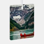 Beautiful Lake Louise, Canada メタルオーナメント (正面右)