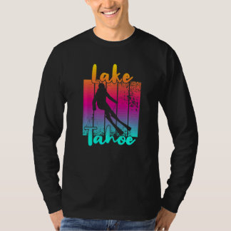 Beautiful Lake Tahoe Winter Sunset Tシャツ