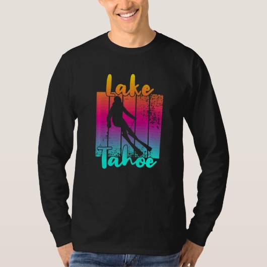 Beautiful Lake Tahoe Winter Sunset Tシャツ (正面)