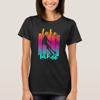 Beautiful Lake Tahoe Winter Sunset Tシャツ