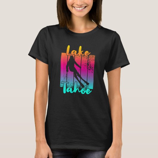 Beautiful Lake Tahoe Winter Sunset Tシャツ (正面)