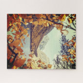 Beautiful Landscape Of The Fall Season Puzzle ジグソーパズル (横)