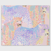 Beautiful Leopard Seamless Pattern illustration Ar ラッピングペーパー (フラット)