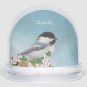 Beautiful Little Bird & Flowers Personalized (正面)
