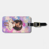 Beautiful little girl ラゲッジタグ (正面横)