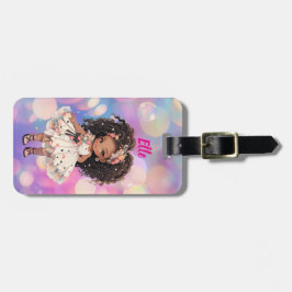 Beautiful little girl ラゲッジタグ