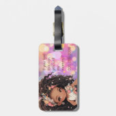 Beautiful little girl ラゲッジタグ (裏面縦)