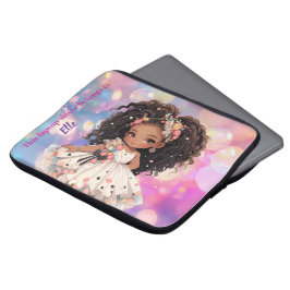 Beautiful little girl ラップトップスリーブ