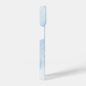 Beautiful Little Hummingbird Watercolor Bird Art iPhoneケース (右側面)