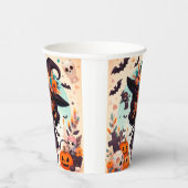 Beautiful little witch halloween party 紙コップ (右)