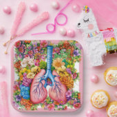 Beautiful Lungs ペーパープレート (パーティー)