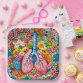 Beautiful Lungs ペーパープレート (パーティー)