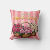 Beautiful Luxury Floral Love Popular Collection クッション (正面)