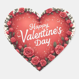 Beautiful Luxury Floral Love Trendy Collection ハートシール