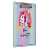 Beautiful magical unicorn クリップボード (右)