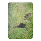 Beautiful Mallard ducklings and Mother..... バスマット (正面縦)