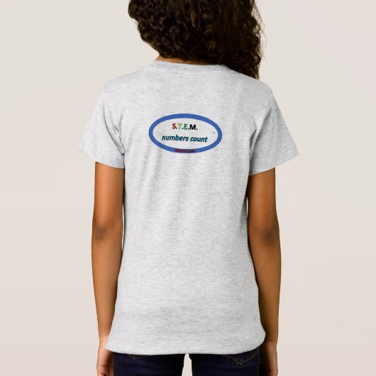 BEAUTIFUL MATHEMATICS Tシャツ (裏面)
