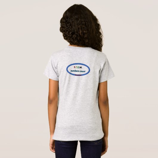 BEAUTIFUL MATHEMATICS Tシャツ (裏面フル)