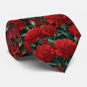 Beautiful Men Gifts Carnation ネクタイ (ロール)