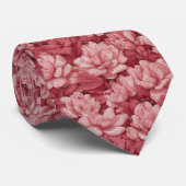 Beautiful Menswear Ties Gardenias Floral ネクタイ (ロール)