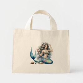 Beautiful Mermaid Large Tote Bag ミニトートバッグ