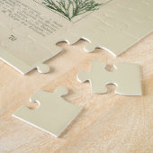 Beautiful Millot Fleur Illistration Print ジグソーパズル (側面)