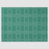 Beautiful Mint Green Flower 薄葉紙 (正面)