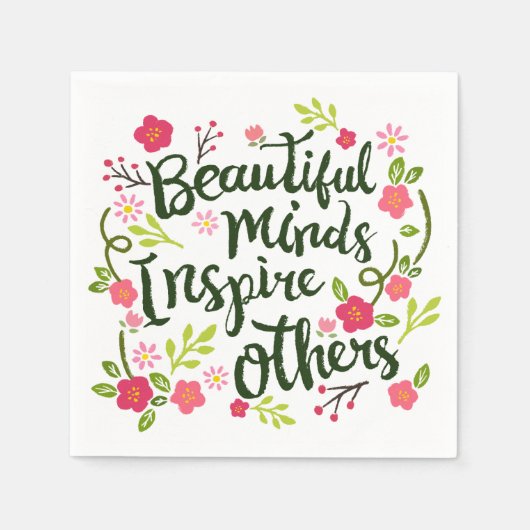 Beautiful Mints インスパイア Others引用文 | ナプキン スタンダードカクテルナプキン (正面)