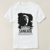 Beautiful Model Thomas Revolutionary Sankara Gifts Tシャツ (デザイン正面)