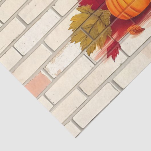 Beautiful Modern Happy Thanksgiving Fall 薄葉紙 (詳細)