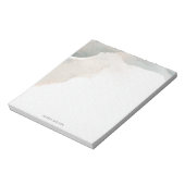 Beautiful Modern Watercolor Abstract Artistic ノートパッド (回転)