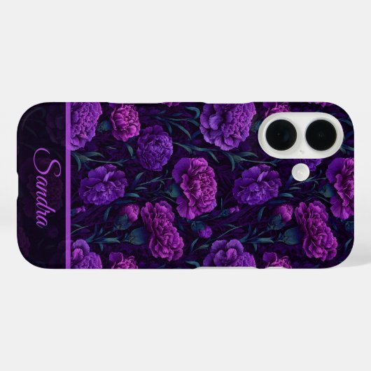 Beautiful Mom Gifts Carnation Custom Case-Mate iPhoneケース (裏面 (横))