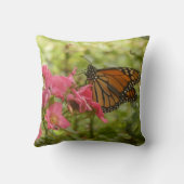 Beautiful Monarch Butterfly クッション (裏面)
