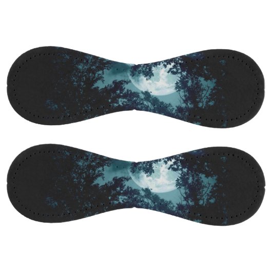 Beautiful Moon Glow Though Trees  ソフトボール (パネル)