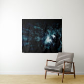 Beautiful Moon Glow Though Trees  タペストリー (インサイチュ(横))