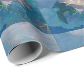 Beautiful Morning Glory Wrapping Paper ラッピングペーパー (ロールコーナー)