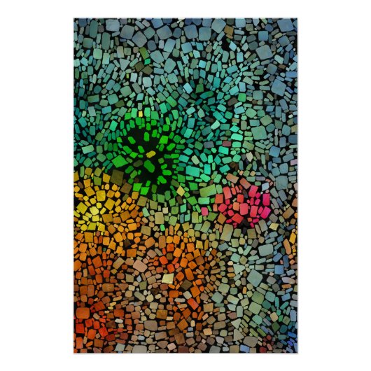 Beautiful mosaic ポスター (正面)